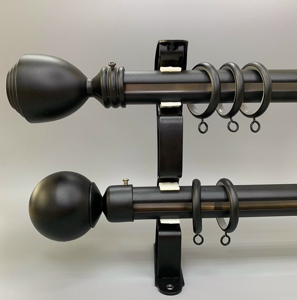 Giá đỡ thanh rèm cửa cao cấp bằng kim loại – Rèm Thu Huyền